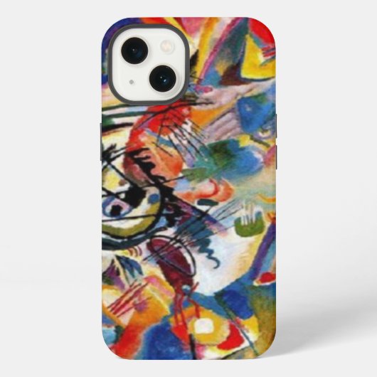カンディンスキーの構成第7番 iPhoneケース (裏面)
