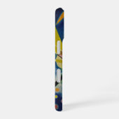 カンディンスキーの青の絵画 iPhone 16ケース (右側面)