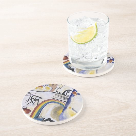 カンディンスキーの1910年絵画の抽象芸術のオテッドコサック コースター (側面)