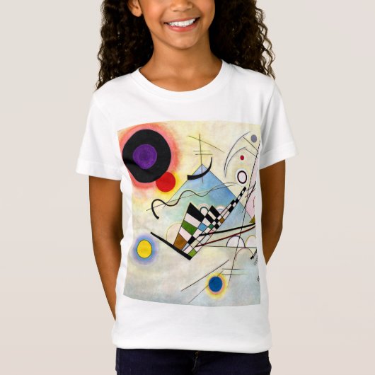 カンディンスキーの「コンポジション8」 Tシャツ (正面)