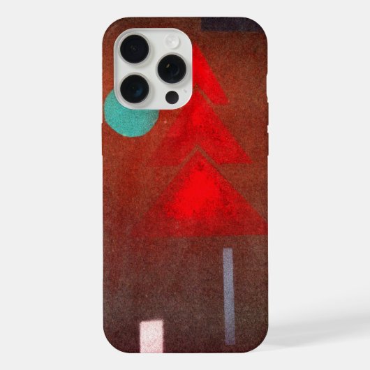カンディンスキーの「Almost Submerged」 iPhoneケース (裏面)