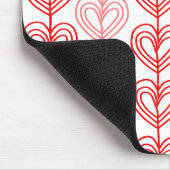 カンディンスキーよろめきバレンタイン マウスパッド (コーナー)