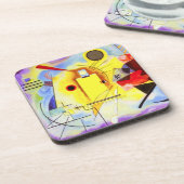 カンディンスキーイエローレッドブルーコースター コースター (左側)