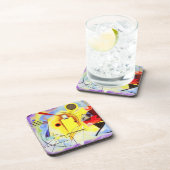 カンディンスキーイエローレッドブルーコースター コースター (右側)