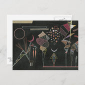 カンディンスキーエトゥデュポールコントラステレデュイツ ポストカード (正面/裏面)