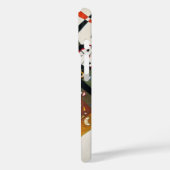 カンディンスキーオンホワイトツー絵画抽象芸術 Case-Mate iPhoneケース (裏面 / 左)