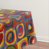 カンディンスキーカラフルクアドレート テーブルクロス (インサイチュ)