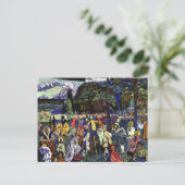 カンディンスキーカラフルライフ ポストカード (スタンド正面)