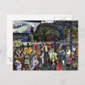 カンディンスキーカラフルライフ ポストカード (正面/裏面)