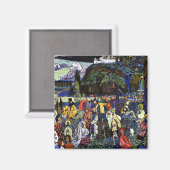 カンディンスキーカラフルライフ、 マグネット (正面/裏面)