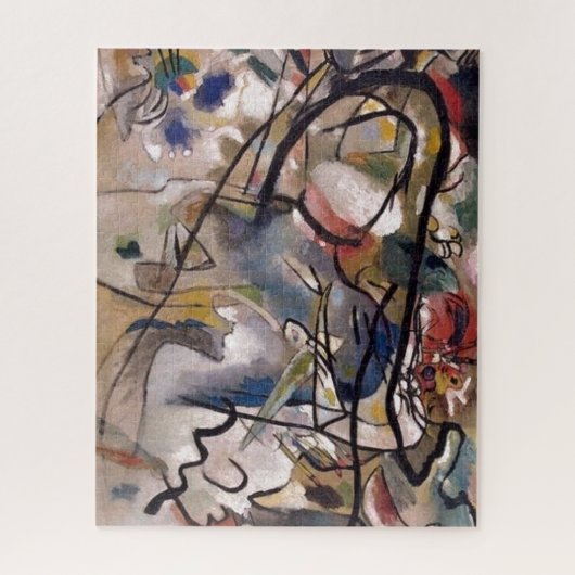 カンディンスキークラアシカル抽象芸術アート絵画ズ ジグソーパズル (縦)