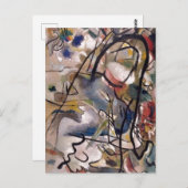 カンディンスキークラアシカル抽象芸術アート絵画ズ ポストカード (正面/裏面)