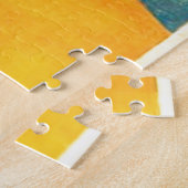 カンディンスキークワイエット調和抽象芸術アート ジグソーパズル (側面)