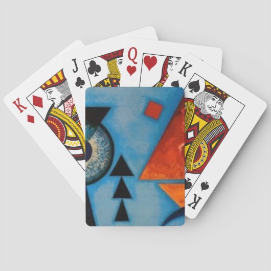 カンディンスキーソフト懸命抽象芸術 トランプ (裏面)