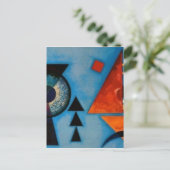 カンディンスキーソフト懸命抽象芸術 ポストカード (スタンド正面)