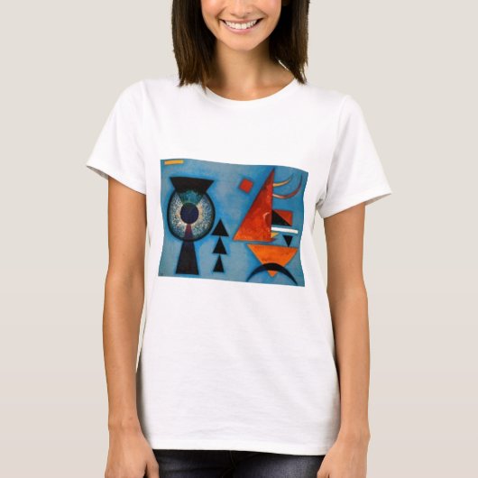 カンディンスキーソフト懸命抽象芸術 Tシャツ (正面)