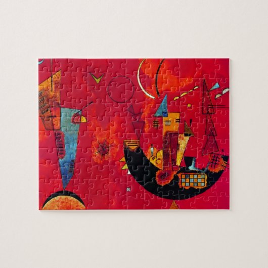 カンディンスキーミットウントゲゲン ジグソーパズル (横)