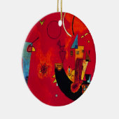 カンディンスキーミットウントゲゲン セラミックオーナメント (右)