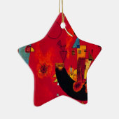 カンディンスキーミットウントゲゲン セラミックオーナメント (右)