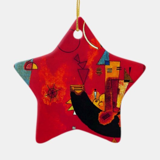 カンディンスキーミットウントゲゲン セラミックオーナメント (正面)