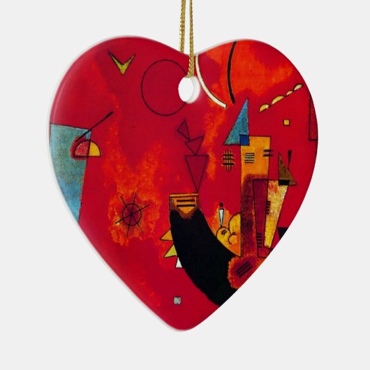 カンディンスキーミットウントゲゲン セラミックオーナメント (右)