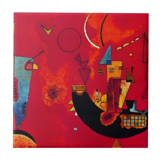 カンディンスキーミットウントゲゲン タイル (正面)