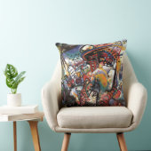 カンディンスキーモスクワIシティスケープ抽象芸術アート クッション (椅子)