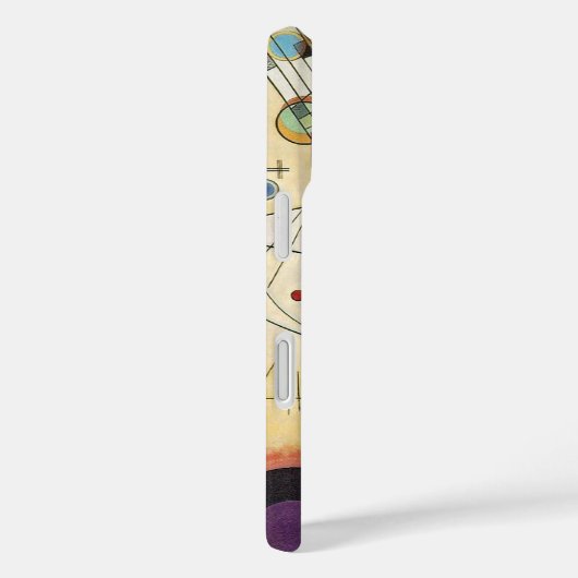 カンディンスキーモダンアブストラクト表現主義アートワーク Case-Mate iPhoneケース (裏面 / 右)