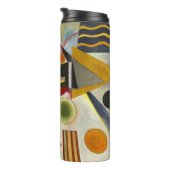 カンディンスキーモダン抽象芸術カラフルアートワーク タンブラー (回転右)