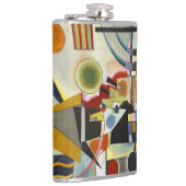 カンディンスキーモダン抽象芸術カラフルアートワーク フラスク (右)
