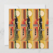 カンディンスキーモダン抽象芸術絵画のアートワーク (裏面)