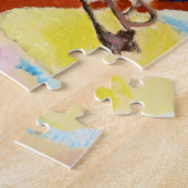 カンディンスキーモダン抽象芸術絵画のアートワーク ジグソーパズル (側面)