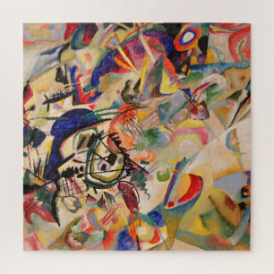 カンディンスキーモダン抽象芸術絵画のアートワーク ジグソーパズル