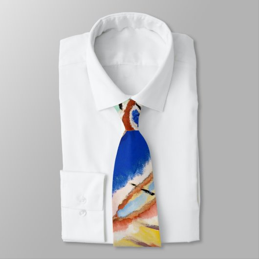 カンディンスキーモダン抽象芸術絵画のアートワーク ネクタイ (タイ)