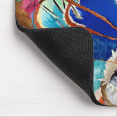 カンディンスキーモダン抽象芸術絵画のアートワーク マウスパッド (コーナー)