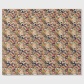 カンディンスキーモダン抽象芸術絵画のアートワーク ラッピングペーパー (フラット)