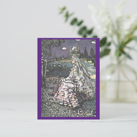 カンディンスキーロシアの,美しい,ファインアート, ポストカード (スタンド正面)