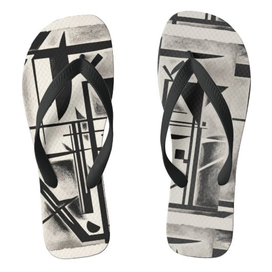 カンディンスキーヴィンテージデザイン ビーチサンダル (フットベッド)