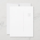 カンディンスキー上向き抽象芸術絵を描ズカード (裏面)