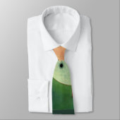カンディンスキー上向き抽象芸術絵画ズグリーン ネクタイ (タイ)