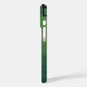 カンディンスキー上向き抽象芸術絵画ズグリーン Case-Mate iPhoneケース (裏面 / 左)