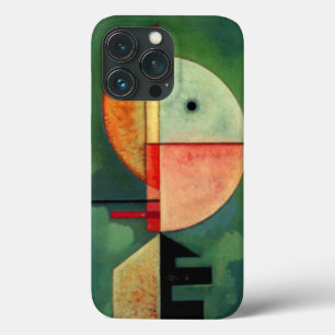 カンディンスキー上向き抽象芸術絵画ズグリーン iPhone 13 PROケース