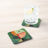 カンディンスキー上向き抽象芸術絵画ズ コースター (右側)