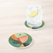 カンディンスキー上向き抽象芸術絵画ズ コースター (側面)