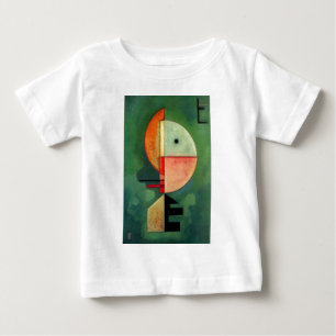 カンディンスキー上向き抽象芸術絵画ズ ベビーTシャツ