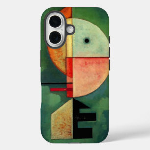 カンディンスキー上向き抽象芸術絵画ズ iPhone 16ケース