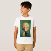 カンディンスキー上向き抽象芸術絵画ズ Tシャツ (正面フル)