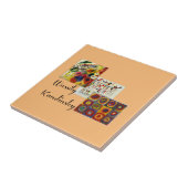 カンディンスキー人気があるアートワークのコラージュ タイル (側面)