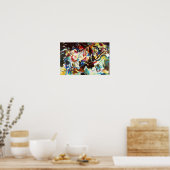 カンディンスキー作文VIポスター ポスター (キッチン)