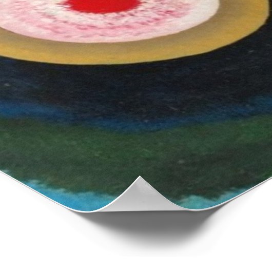 カンディンスキー作曲がインパルス絵画の芸術を深化 ポスター (角)